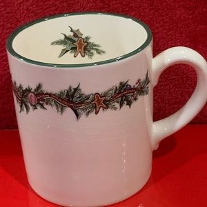 NIB VINTAGE (1992) SET OF (4)  O’TANNENBAUM CHRISTMAS MUGS